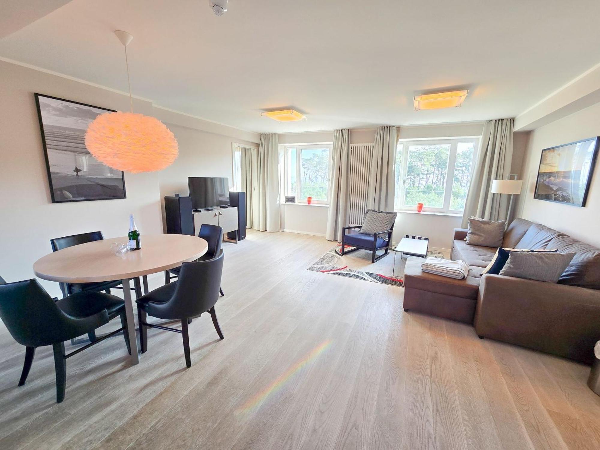 Duenenresidenz Prora - Ferienwohnung Mit Meerblick, 3 Schlafzimmern Und Balkon Np-206 Binz Ngoại thất bức ảnh